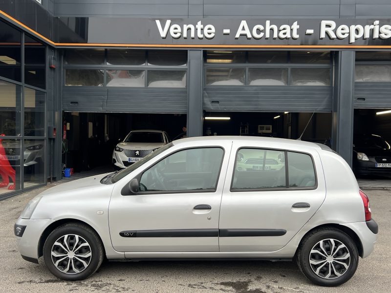 RENAULT CLIO II PHASE 2 1.2 16V 75 Cv 5 PORTES BLUETOOTH 99 200 Kms - GARANTIE 1 AN