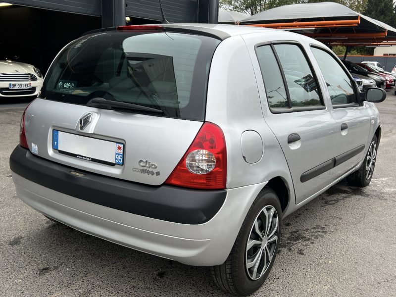 RENAULT CLIO II PHASE 2 1.2 16V 75 Cv 5 PORTES BLUETOOTH 99 200 Kms - GARANTIE 1 AN