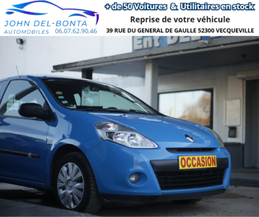 RENAULT CLIO 3 COMMERCIALE - PRIX HORS TAXE 6650€TVA RECUPERABLE