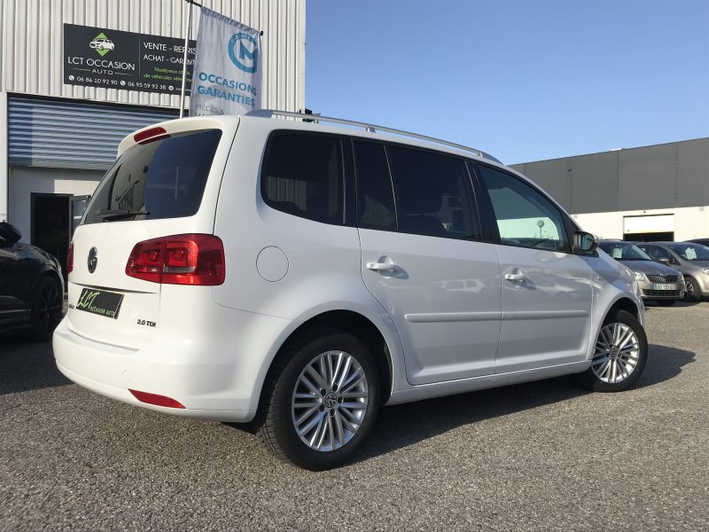 VOLKSWAGEN TOURAN I ph3 - 2.0 tdi 16V FAP CUP DSG6 140cv - 7places - GARANTIE 6 MOIS