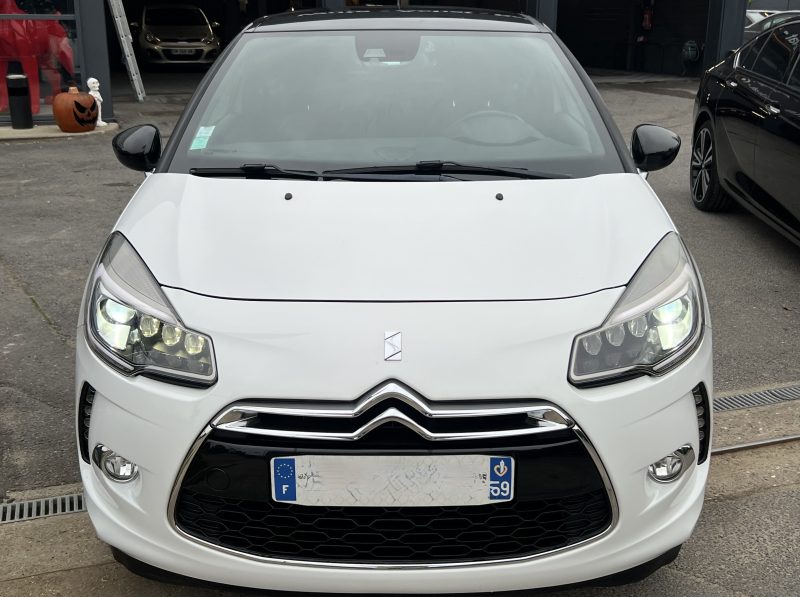 CITROEN DS3 ULTRA PRESTIGE 1.6 THP 156 FEUX LEDS GPS REGULATEUR BLUETOOTH CRIT AIR 1 - GARANTIE 1 AN