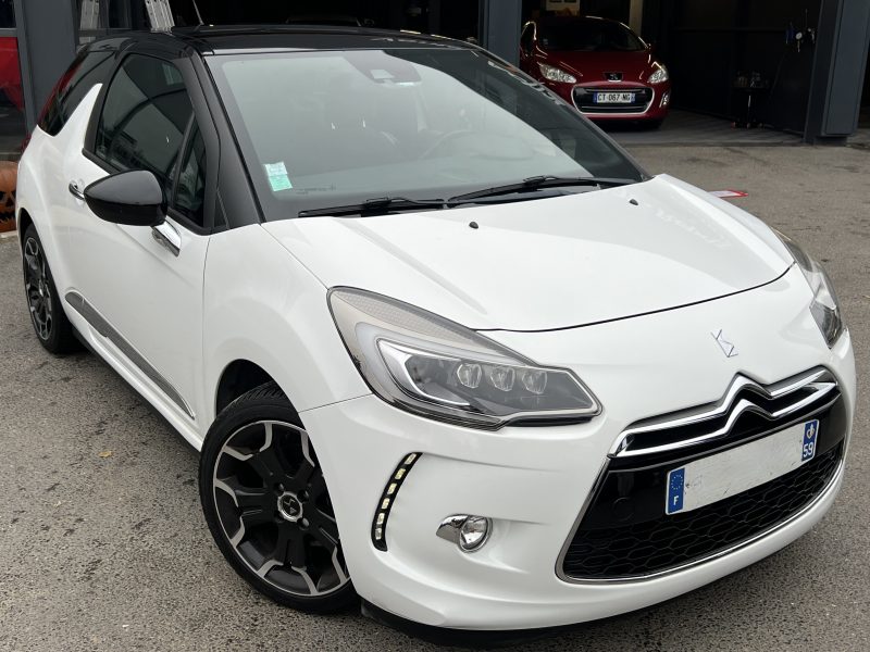 CITROEN DS3 ULTRA PRESTIGE 1.6 THP 156 FEUX LEDS GPS REGULATEUR BLUETOOTH CRIT AIR 1 - GARANTIE 1 AN