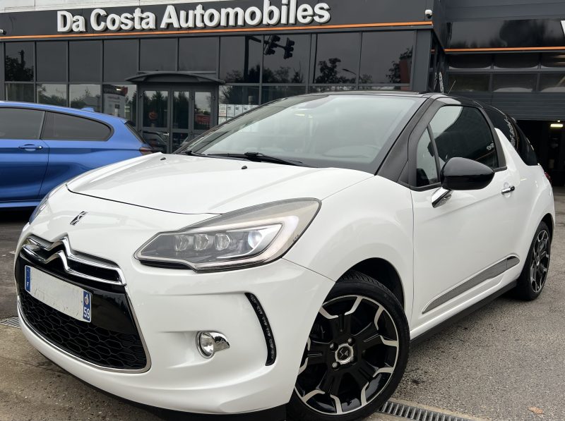 CITROEN DS3 ULTRA PRESTIGE 1.6 THP 156 FEUX LEDS GPS REGULATEUR BLUETOOTH CRIT AIR 1 - GARANTIE 1 AN