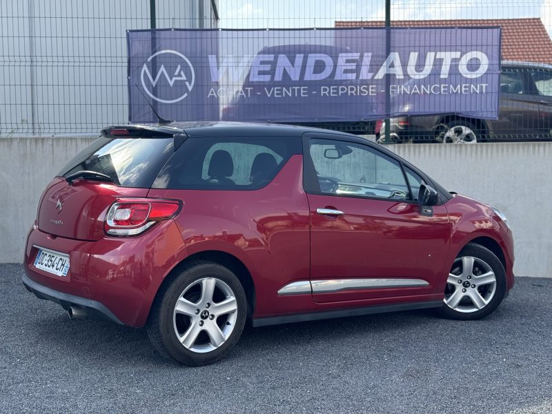 CITROEN DS3 1.2 82 CV CT OK SUIVI COMPLET 