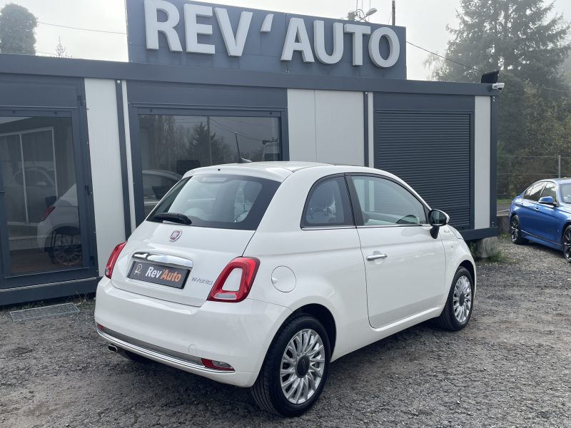 FIAT 500 Fiat 500 1.0 Mild Hybrid 70ch Dolcevita Toit panoramique / CarPlay / 27.000 km 2022 1ère ma