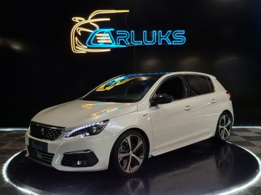 PEUGEOT 308 1.6 225cv GT / CARPLAY+CAMERA DE RECUL+TOIT PANORAMIQUE+KEY LESS+ENTRETIEN COMPLET+FULL 