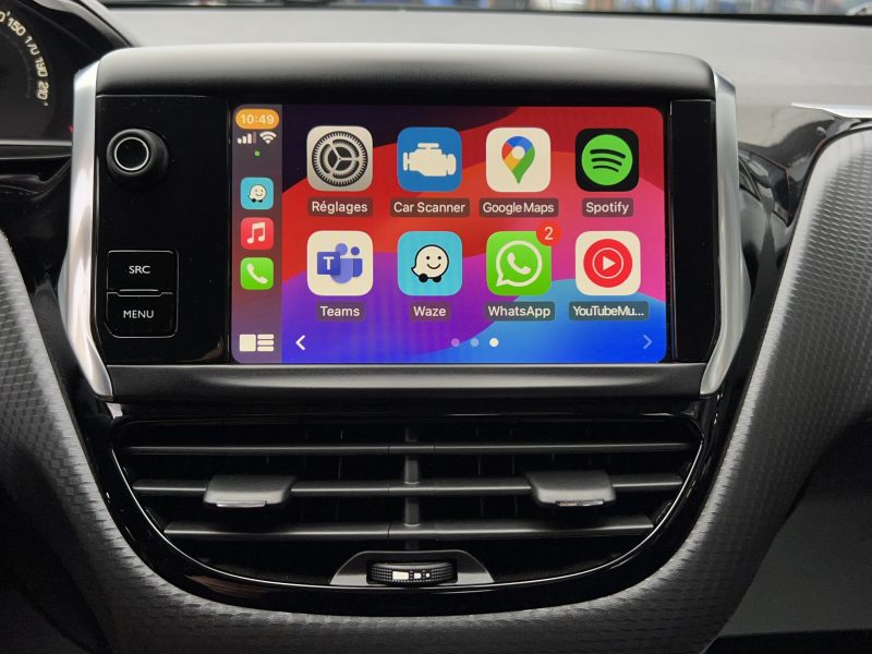 PEUGEOT 208 PHASE 2 ALLURE 1.2 82 Cv GPS APPLE CARPLAY & ANDROID CRIT AIR 1 5 PORTES - GARANTIE 1 AN