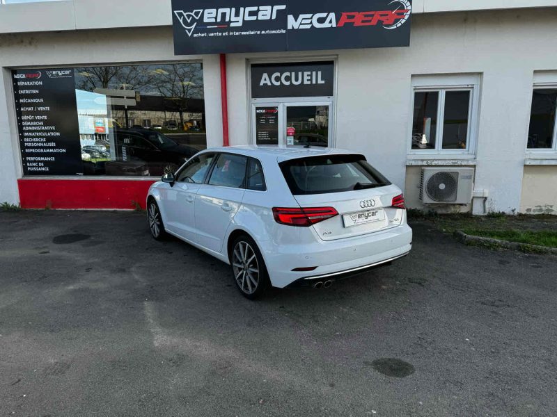 AUDI A3 SPORTBACK III (2) 35 TDI 150 DESIGN LUXE S TRONIC 7 GARANTIE 6MOIS