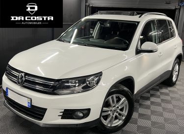 VOLKSWAGEN TIGUAN PHASE 2 2.0 TDI 110 PREMIERE MAIN TOIT OUVRANT GPS CAMERA BLUETOOTH Garantie 1 an