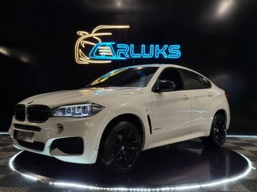 BMW X6 F16 3.0 xDrive 30d 258Ch M SPORT / SUIVI BMW / 2EME MAIN / TOIT OUVRANT /CARPLAY / RETRO & VO