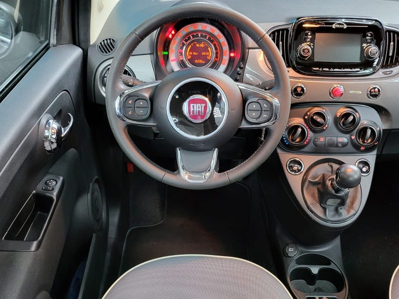 FIAT 500 1.2 MPI 69cv Pack Lounge BVM5 / FAIBLE KILOMETRAGE