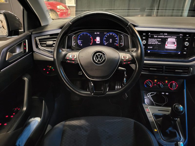 VOLKSWAGEN POLO VI 1.0 MPI BVM6 80cv UNITED / VIRTUAL / CARPLAY / SUIVI VOLKSWAGEN