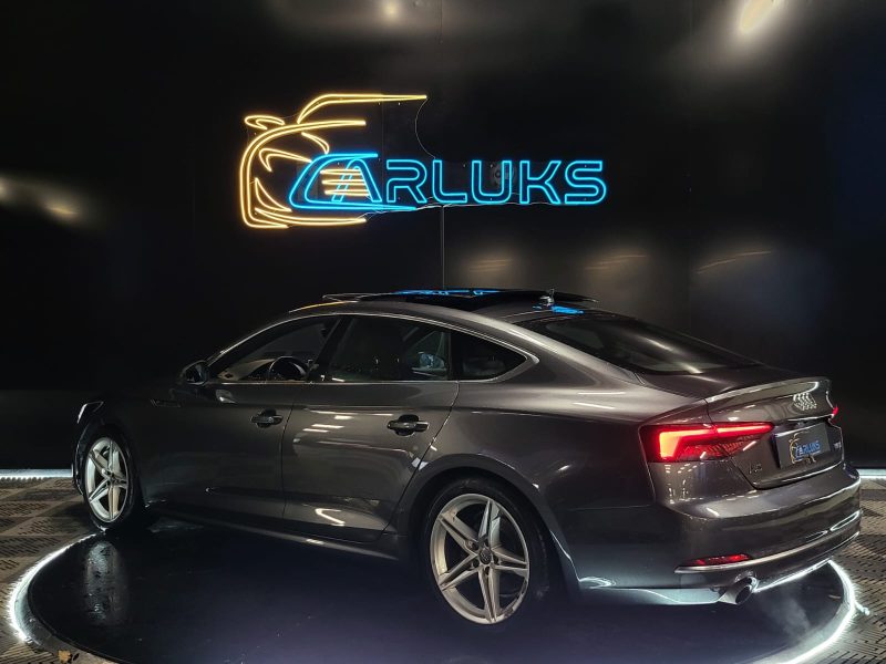 AUDI A5 SPORTBACK 1.4 TFSI 150cv S-LINE / CARPLAY+TOIT OUVRANT+CAMERA DE RECUL+SUIVI COMPLET AUDI+VI