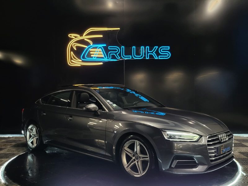 AUDI A5 SPORTBACK 1.4 TFSI 150cv S-LINE / CARPLAY+TOIT OUVRANT+CAMERA DE RECUL+SUIVI COMPLET AUDI+VI