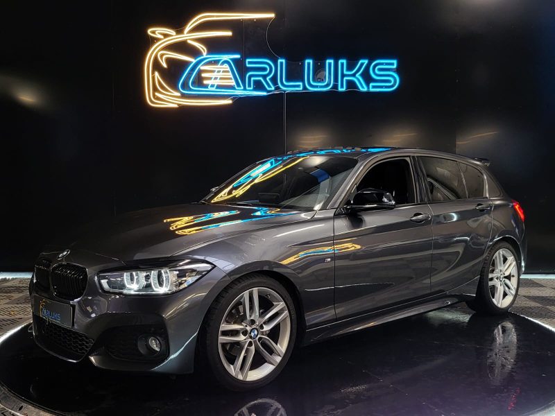 BMW SERIE 1 118i 136Cv MSPORT / TOIT OUVRANT / CARPLAY / LUMIERE D'AMBIANCE / CAMERA + RADAR AV/A