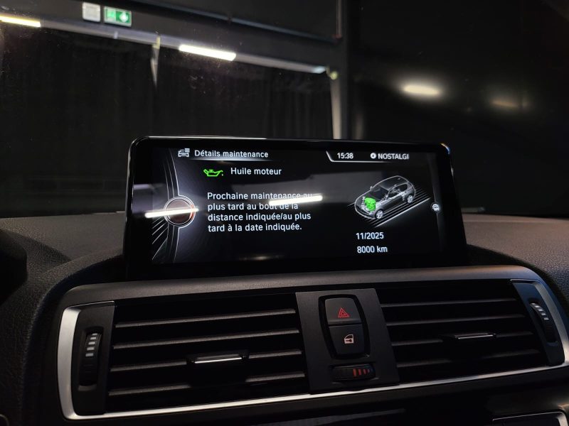 BMW SERIE 1 118i 136Cv MSPORT / TOIT OUVRANT / CARPLAY / LUMIERE D'AMBIANCE / CAMERA + RADAR AV/A