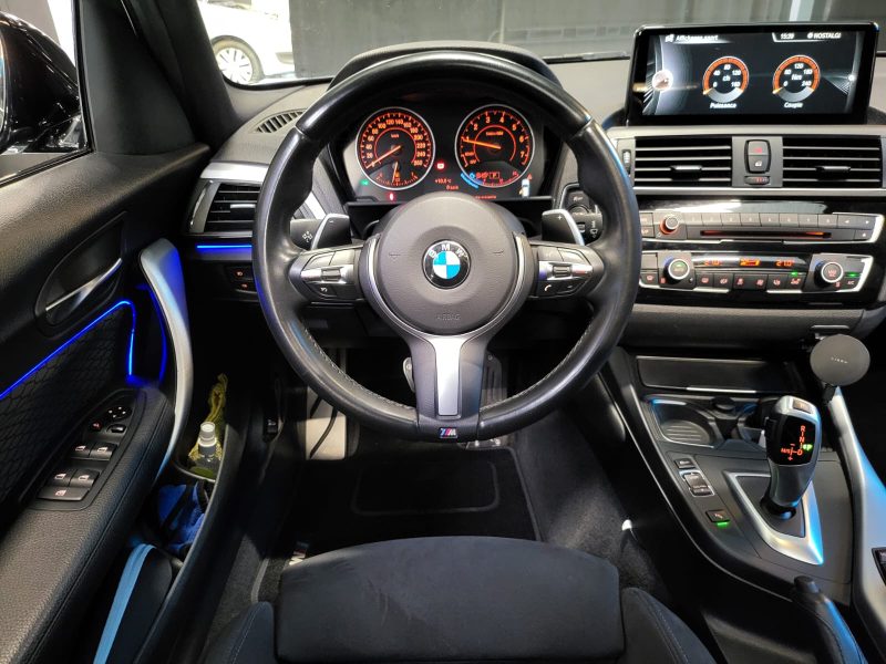 BMW SERIE 1 118i 136Cv MSPORT / TOIT OUVRANT / CARPLAY / LUMIERE D'AMBIANCE / CAMERA + RADAR AV/A