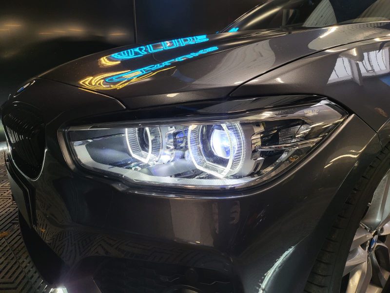 BMW SERIE 1 118i 136Cv MSPORT / TOIT OUVRANT / CARPLAY / LUMIERE D'AMBIANCE / CAMERA + RADAR AV/A