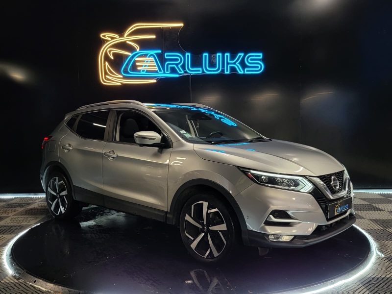 NISSAN QASHQAI 1.3 DIG-T 140cv TEKNA / CARPLAY+TOIT PANORAMIQUE+CAMERA DE RECUL+SIEGE ELECTRIQUE+PAR