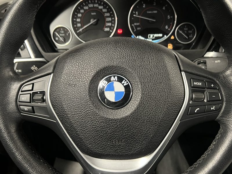 BMW SERIE 3 F30 PHASE 2 320 320D 2.0 EFFICIENTDYNAMICS 163 Cv BVA8 INTERIEUR CUIR - GARANTIE 1 AN