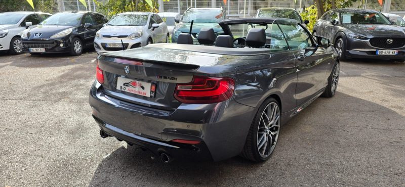 BMW Série 2 M240i Performance Cabriolet F23 340CH, *Ligne M-performance*, *Propulsion*, *Historique 