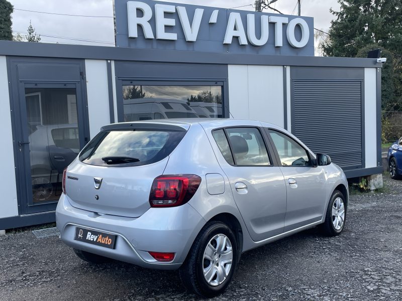 Dacia Sandero II Blue dCi 95ch City+ Climatisation / Bluetooth 105.000 km 07/2020 1ère main