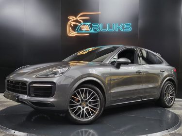 PORSCHE CAYENNE COUPE E-Hybrid 462cv Platinium Edition AWD Boîte Auto 1ère Main