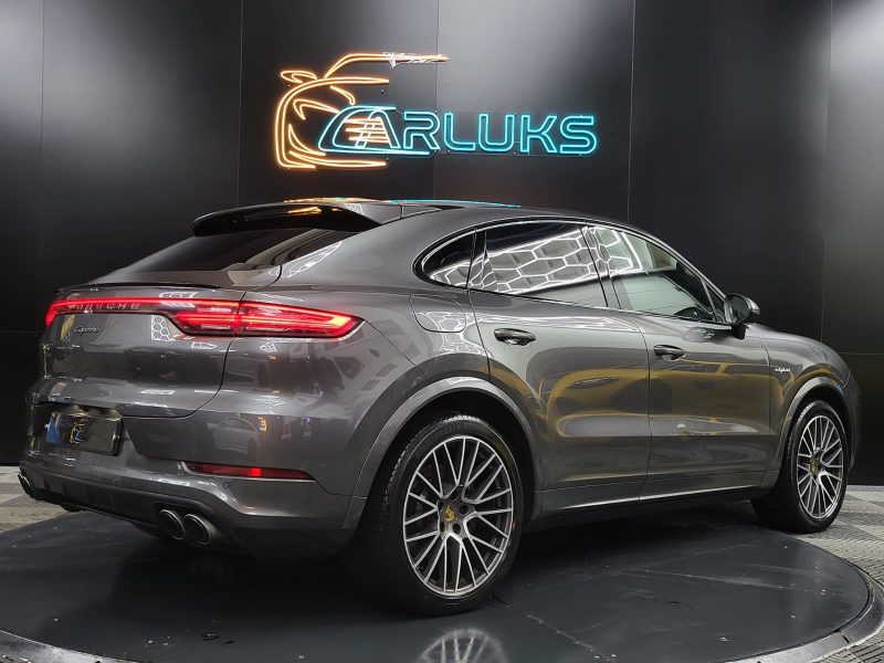 PORSCHE CAYENNE COUPE E-Hybrid 462cv Platinium Edition AWD Boîte Auto 1ère Main