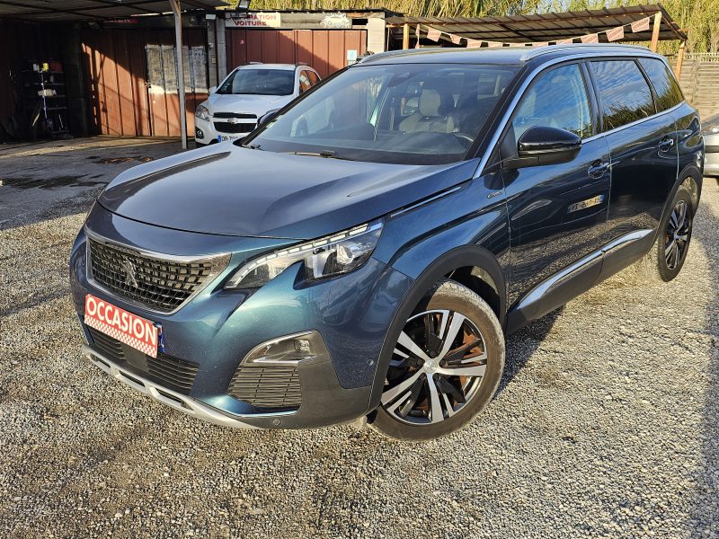 PEUGEOT 5008  GT LINE 7 PLACES 1,6 HDI 120 CH EAT6  FULL 