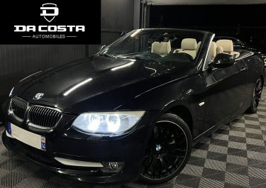 BMW SERIE 3 E93 PHASE 2 CABRIOLET LUXE 325i 3.0 6 CYLINDRES 211 / INTERIEUR CUIR GPS - GARANTIE 1 AN