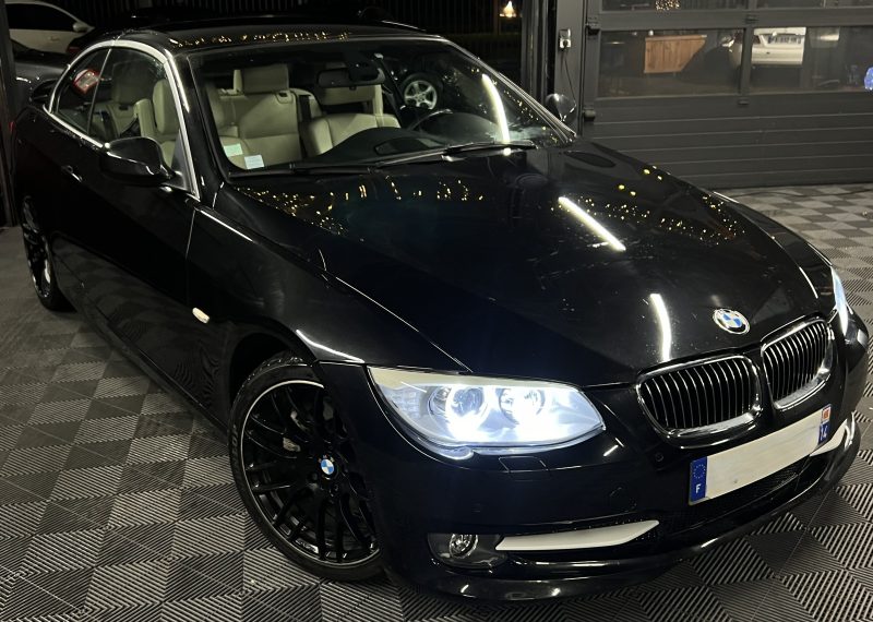 BMW SERIE 3 E93 PHASE 2 CABRIOLET LUXE 325i 3.0 6 CYLINDRES 211 / INTERIEUR CUIR GPS - GARANTIE 1 AN