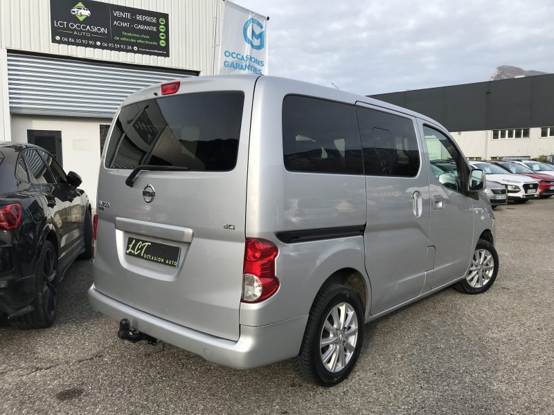 NISSAN NV200 - COMBI EVALIA 7 PLACES - 1.5 DCI 110cv N-CONNECTA - GARANTIE 6 MOIS