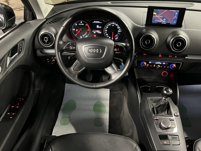 AUDI A3 III SPORTBACK 1.6 TDI 105 Cv 5 PORTES GPS BLUETOOTH REGULATEUR - GARANTIE 1 AN