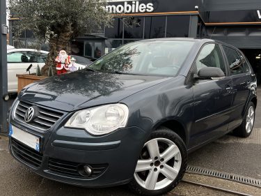 VOLKSWAGEN POLO 4 IV PHASE 2 CARAT 1.6 105 Cv BOITE AUTOMATIQUE CUIR BLUETOOTH 5 Pts - GARANTIE 1 AN