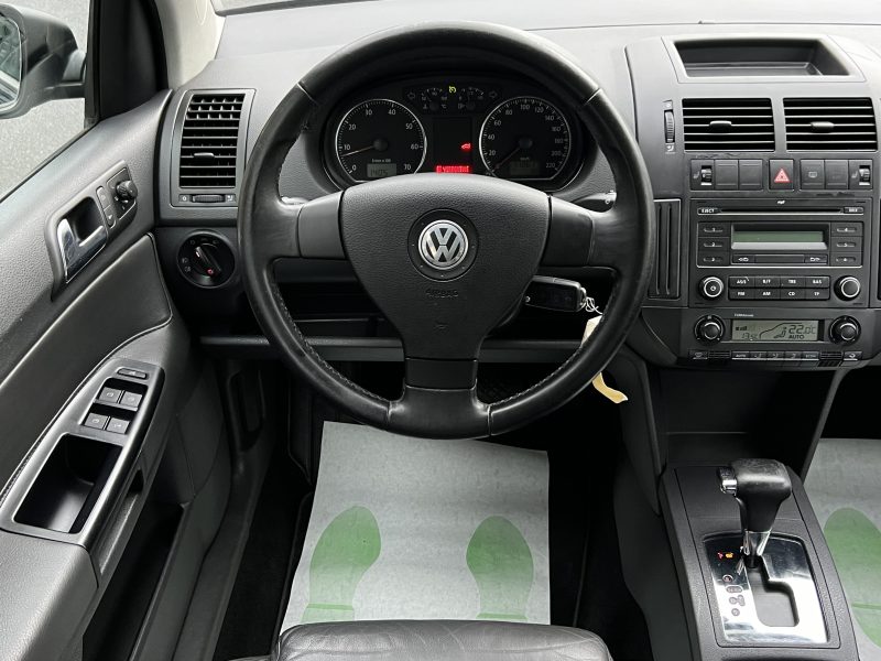 VOLKSWAGEN POLO 4 IV PHASE 2 CARAT 1.6 105 Cv BOITE AUTOMATIQUE CUIR BLUETOOTH 5 Pts - GARANTIE 1 AN