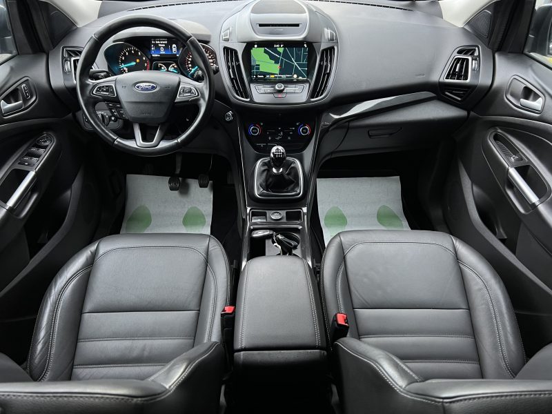 FORD KUGA II PHASE 2 TITANIUM 1.5 ECOBOOST 120 4x2 2WD 1ERE MAIN CUIR APPLE & ANDROID Garantie 1 an