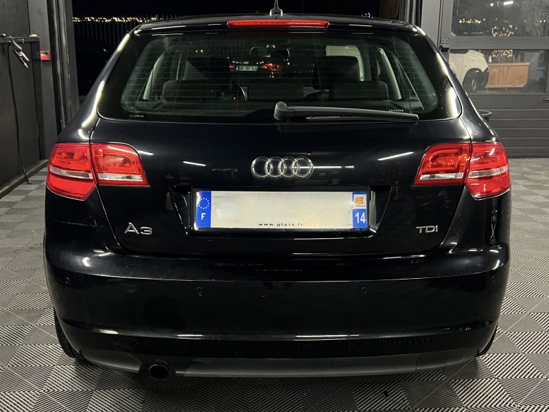 AUDI A3 II PHASE 2 SPORTBACK 2.0 TDI 140 BOITE AUTO S-TRONIC GPS BLUETOOTH REGULATUER Garantie 1 an