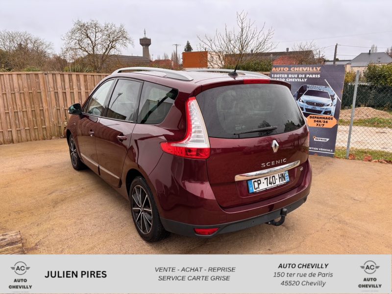 RENAULT GRAND SCÉNIC III 1.6 dCi 130cv Pack BOSE/Toit ouvrant/Attelage/7Places