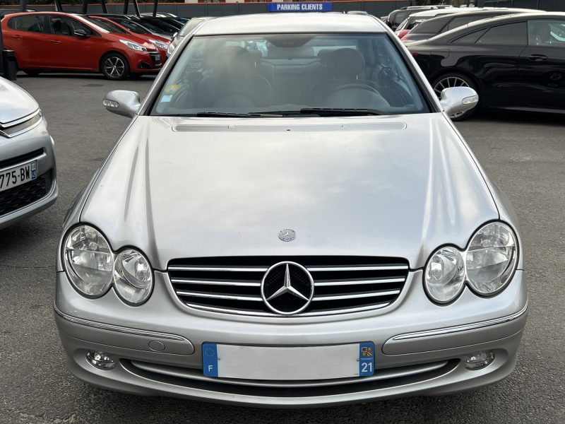 MERCEDES-BENZ CLASSE CLK COUPE 200 KOMPRESSOR 1.8 163 AVANTGARDE CUIR GPS APPLE CARPLAY Garantie1an