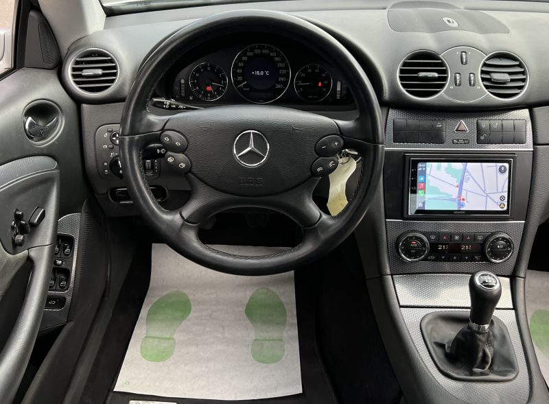 MERCEDES-BENZ CLASSE CLK COUPE 200 KOMPRESSOR 1.8 163 AVANTGARDE CUIR GPS APPLE CARPLAY Garantie1an