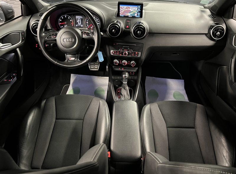 AUDI A1 PHASE 2 S-LINE 1.0 TFSI 95 Cv BOITE AUTO S-TRONIC 7 FEUX LEDS GPS CRIT AIR 1 - GARANTIE 1 AN