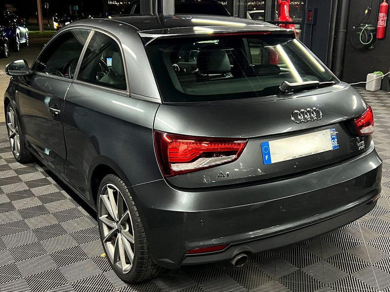 AUDI A1 PHASE 2 S-LINE 1.0 TFSI 95 Cv BOITE AUTO S-TRONIC 7 FEUX LEDS GPS CRIT AIR 1 - GARANTIE 1 AN