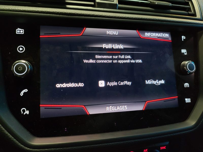 SEAT IBIZA  V 1.0 TSI 115CV FR / VIRTUAL COCKPIT / APPLE CARPLAY /ECLAIRAGE D'AMBIANCE / SIEGES CHAU