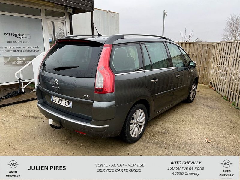 CITROEN C4 PICASSO1.6 HDi 112Ch Exclusive GPS / Attelage / 7 Places