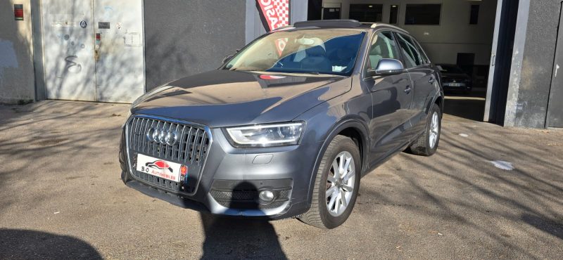 Audi Q3 Quattro RHD 2.0l TDI 140ch BVM 6 Ambition Luxe, *Crit'Air 2*, *RHD volant à droite*, *Toit o