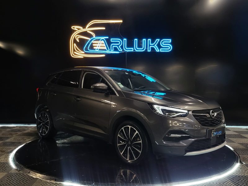 OPEL GRANDLAND X 1.6 Turbo Hybrid 220Ch ELITE / CAMERA DE RECUL + CARPLAY + KEYLESS + ANGLE MORT