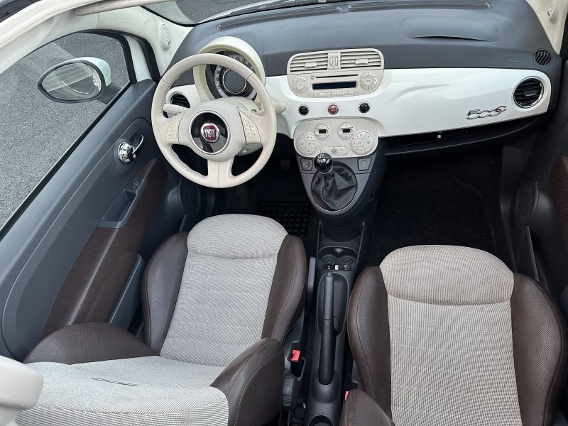 FIAT 500C ess TwinAir 85ch 94000KM 2012