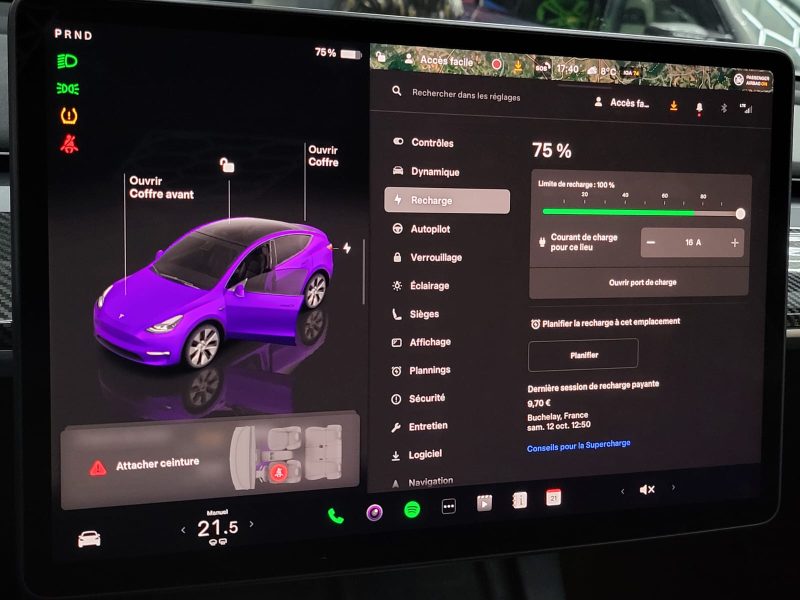 TESLA MODEL Y Standard 299cv Propulsion New Pack Boîte Auto