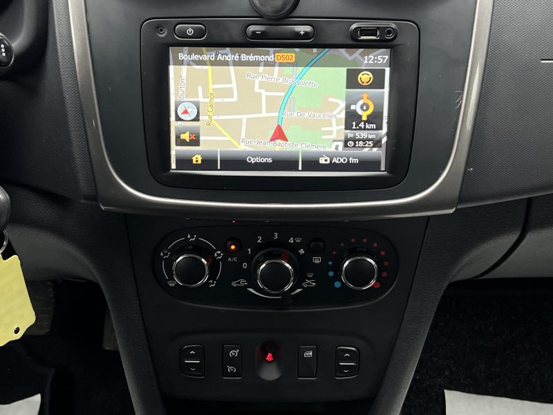 DACIA SANDERO STEPWAY II 0.9 TCE 90 Cv GPS BLUETOOTH REGULATEUR LIMITEUR CRIT AIR 1 - GARANTIE 1 AN