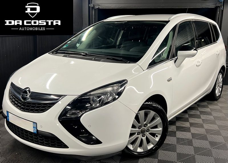 OPEL ZAFIRA TOURER III 2.0 CDTI 130 Cv 7 PLACES 1ERE MAIN ORIGINE FRANCE CRIT AIR 2 - GARANTIE 1 AN